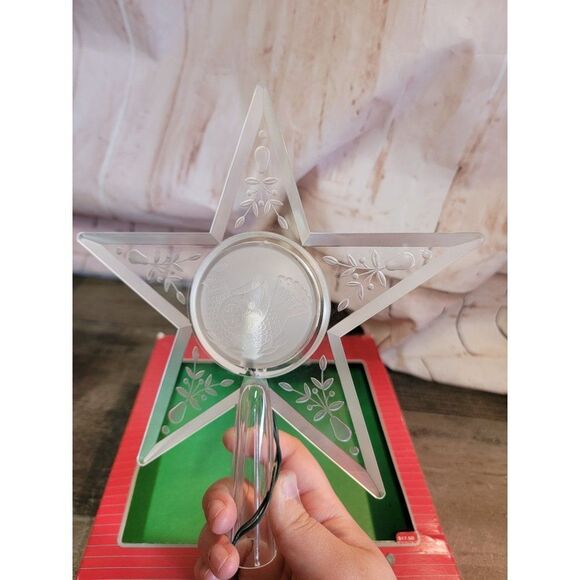 Hallmark 1986 shining star tree topper Xmas decor - Picture 4 of 4